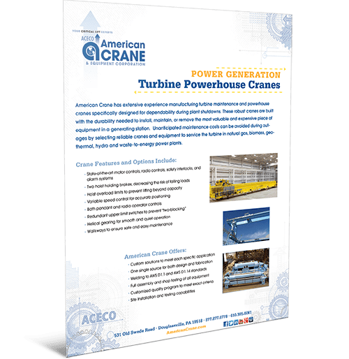 Turbine Powerhouse Cranes Guide