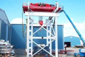 American Crane's Test Tower With 125/10 Open Deck Trolley