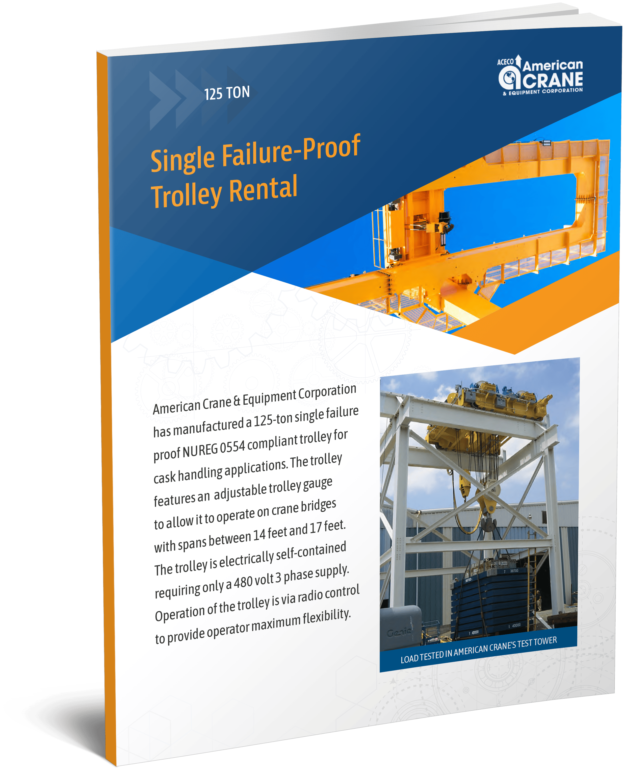 Single Failure-Proof Trolley<br />
Rental (#209)