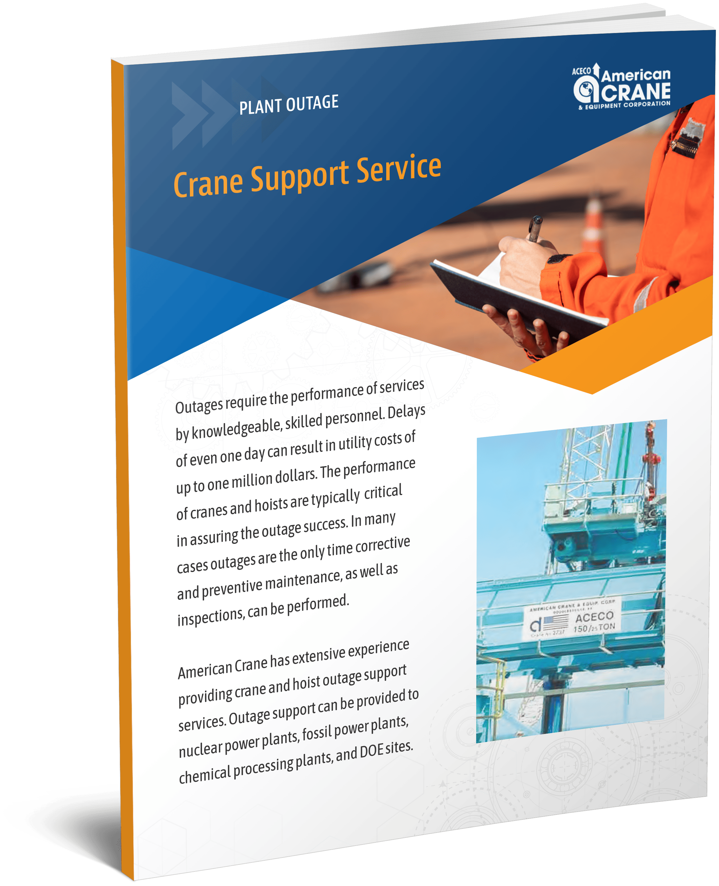 Plant Outage: Crane Support