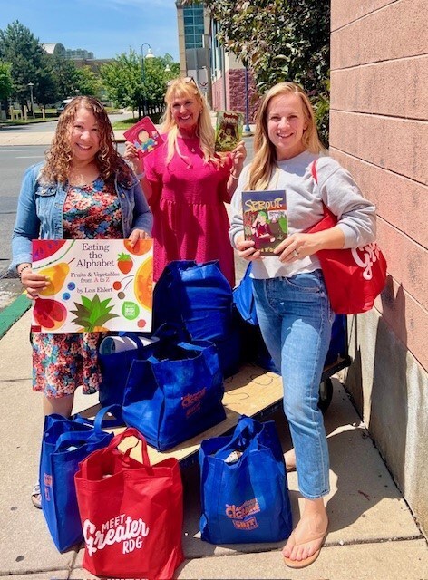 American Crane & Equipment Corporation's Hoist Up! Book Drive Donates Over 300 Books to the United Way of Berks County's Ready.Set.READ! Initiative