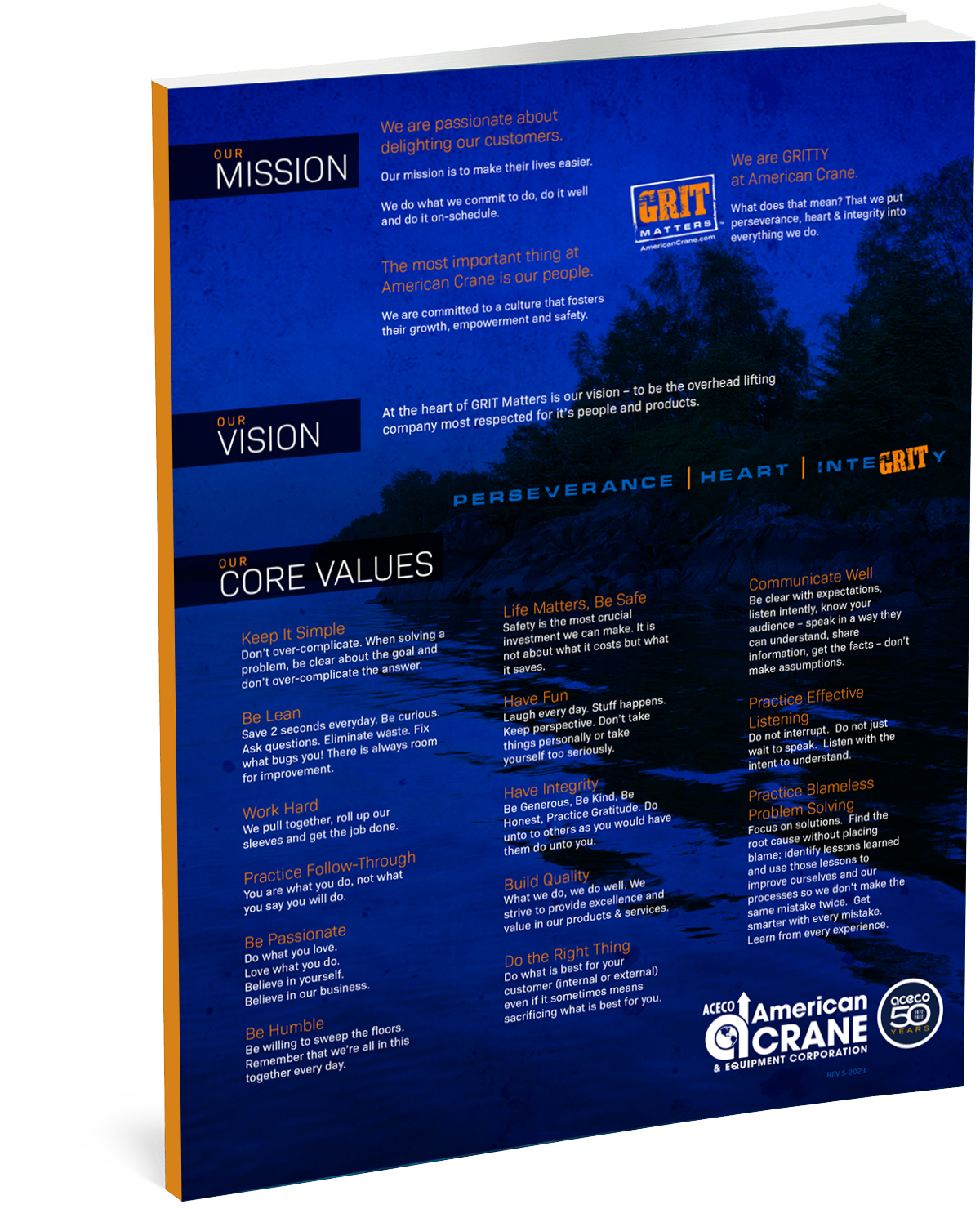 Mission & Values | ACECO