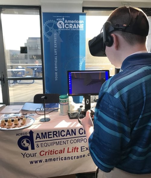 American Crane VR at Chester County Event