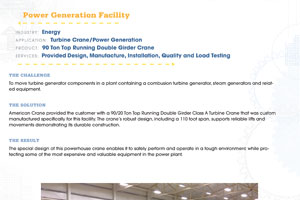Power Generation Facility