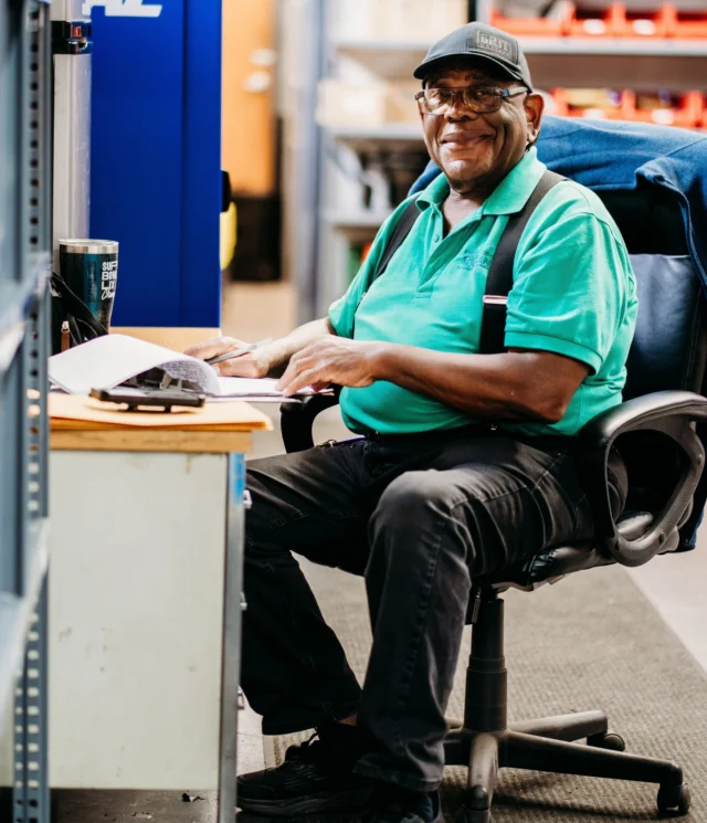 The heart of our operations runs on hard work, dedication, and a smile like this.