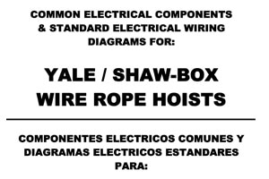 Shaw-Box Wire Rope Hoists